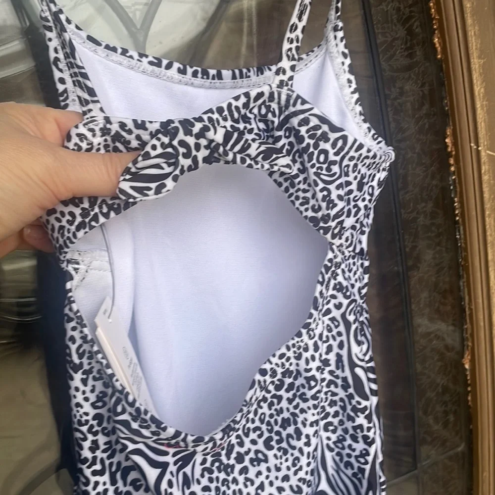 NWT Calvin Klein Anmal Print Swimsuit! 6